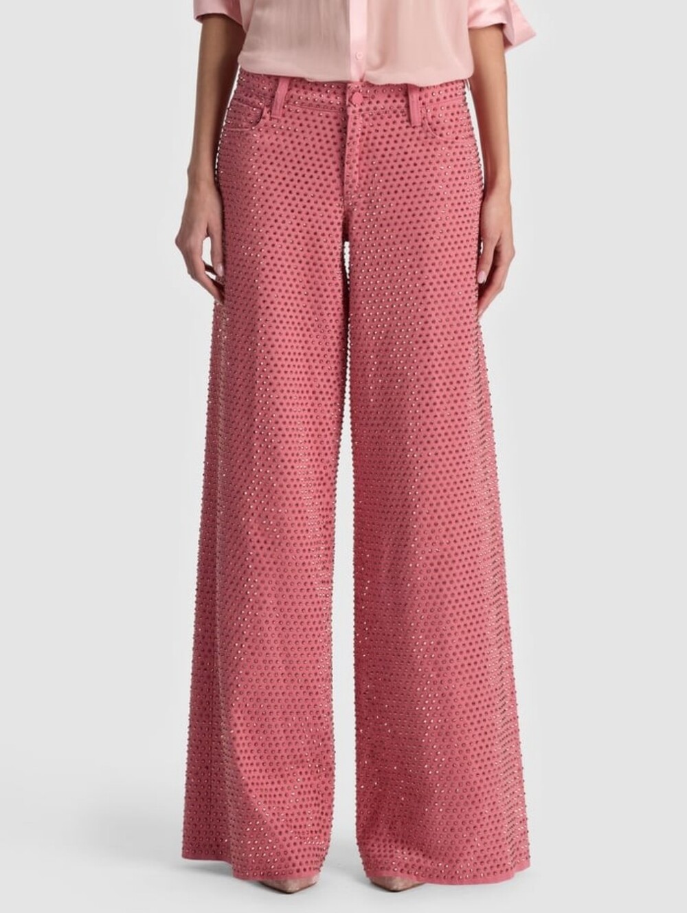 Alice + Olivia AMAZING EMBELLISHED JEAN